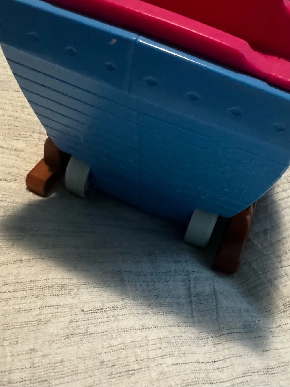 Little People Blue and Red Kids Toy Sleigh - Play Vehicle